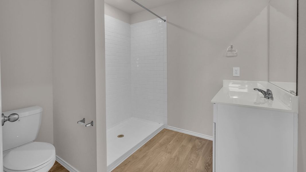 Furnished interior view inside a new home in Swenson Heights, Seguin (Image 9).