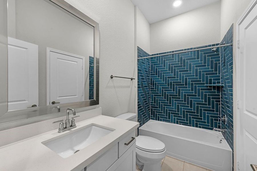 Furnished interior view inside a new home in , Humble (Image 8).