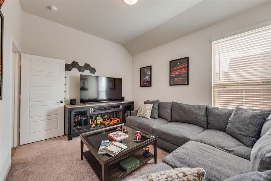 Furnished interior view inside a new home in Coyote Crossing, Godley (Image 11).