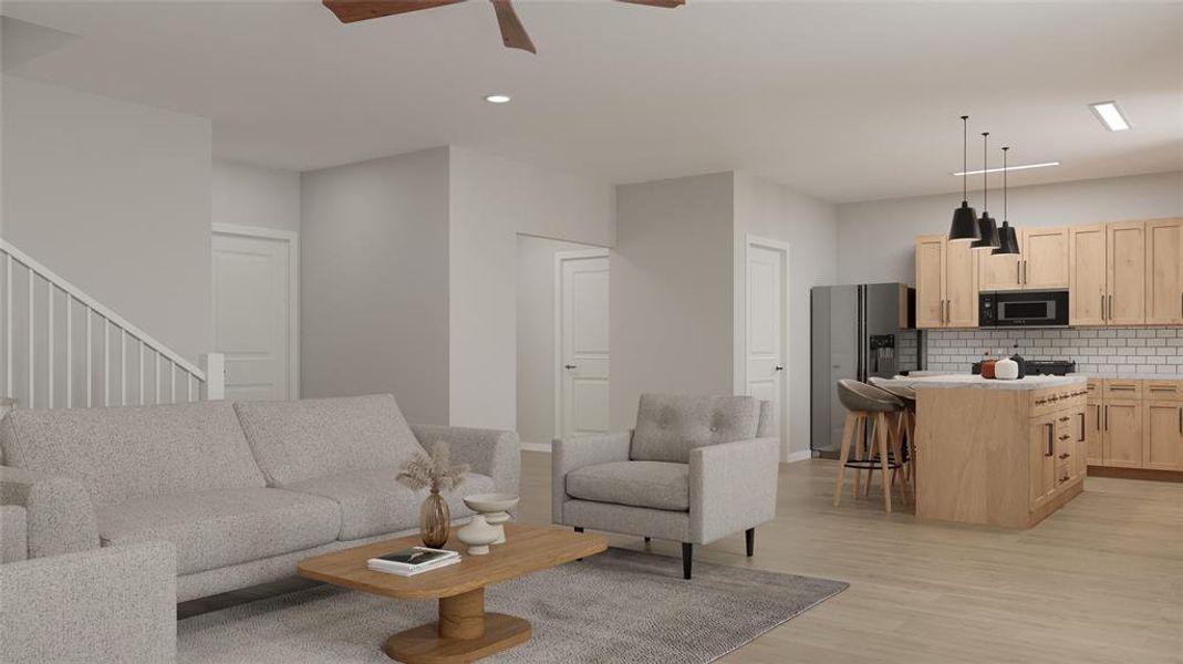 Furnished interior view inside a new home in , Kennedale (Image 7).