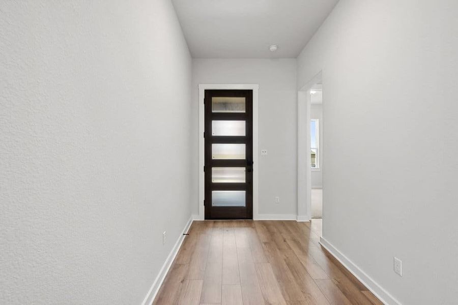 Spacious, unfurnished interior of a new home in Lariat, Liberty Hill (Image 32). Spacious, unfurnished interior of a new home in Lariat, Liberty Hill (Image 32).