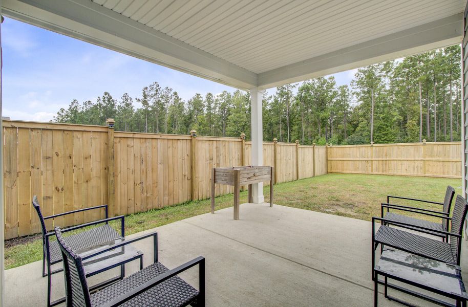 Exterior details and patio area of a home in , Summerville (Image 21).