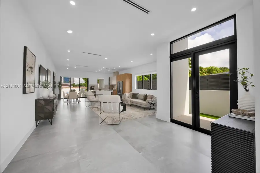 Furnished interior view inside a new home in , Miami (Image 30).