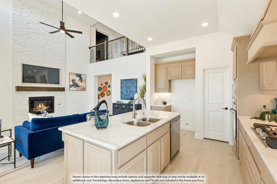 Furnished interior view inside a new home in Star Ranch, Godley (Image 24).