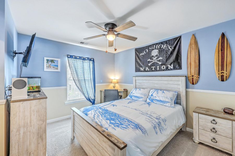 Furnished interior view inside a new home in Limehouse Village: Arbor Series, Summerville (Image 26). Furnished interior view inside a new home in Limehouse Village: Arbor Series, Summerville (Image 26).