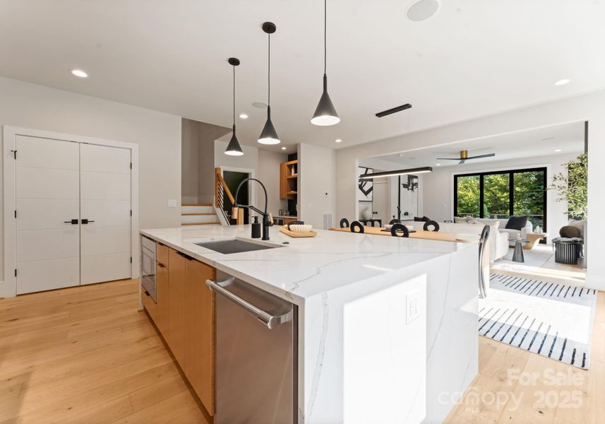 Furnished interior view inside a new home in , Charlotte (Image 19).