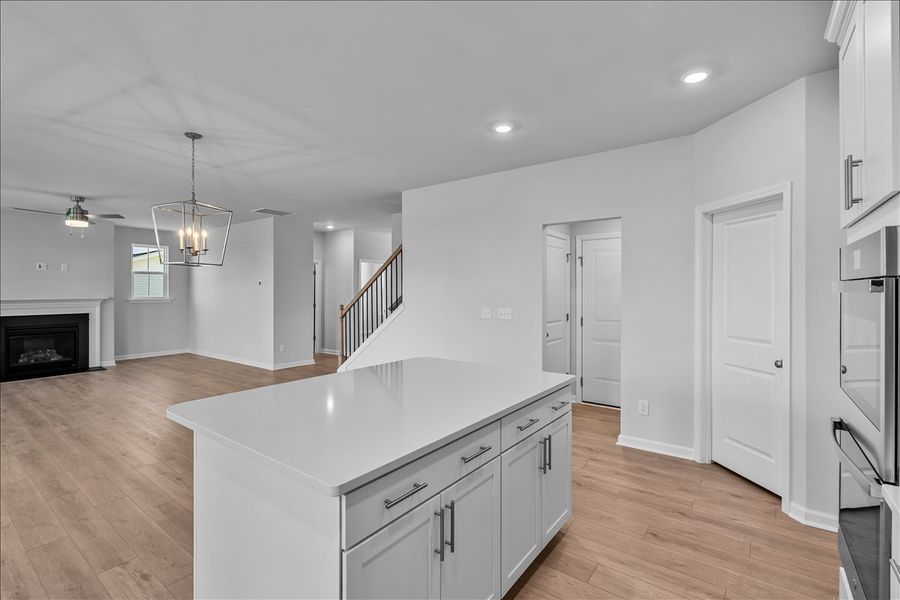 Furnished interior view inside a new home in Fieldstone, Lexington (Image 11).