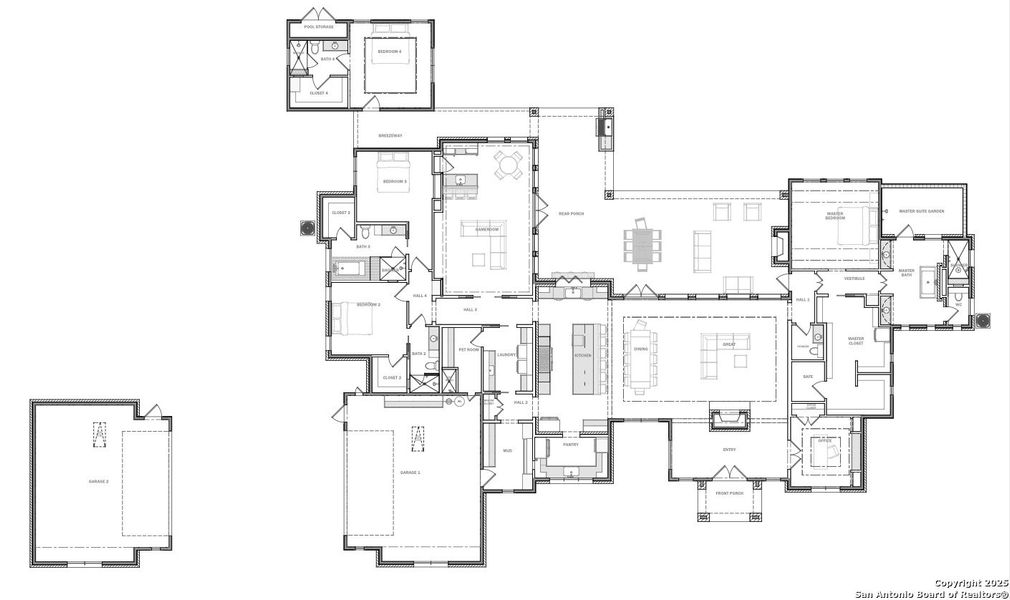2D floor plan layout of this home in , New Braunfels, TX (Image 2). 2D floor plan layout of this home in , New Braunfels, TX (Image 2).