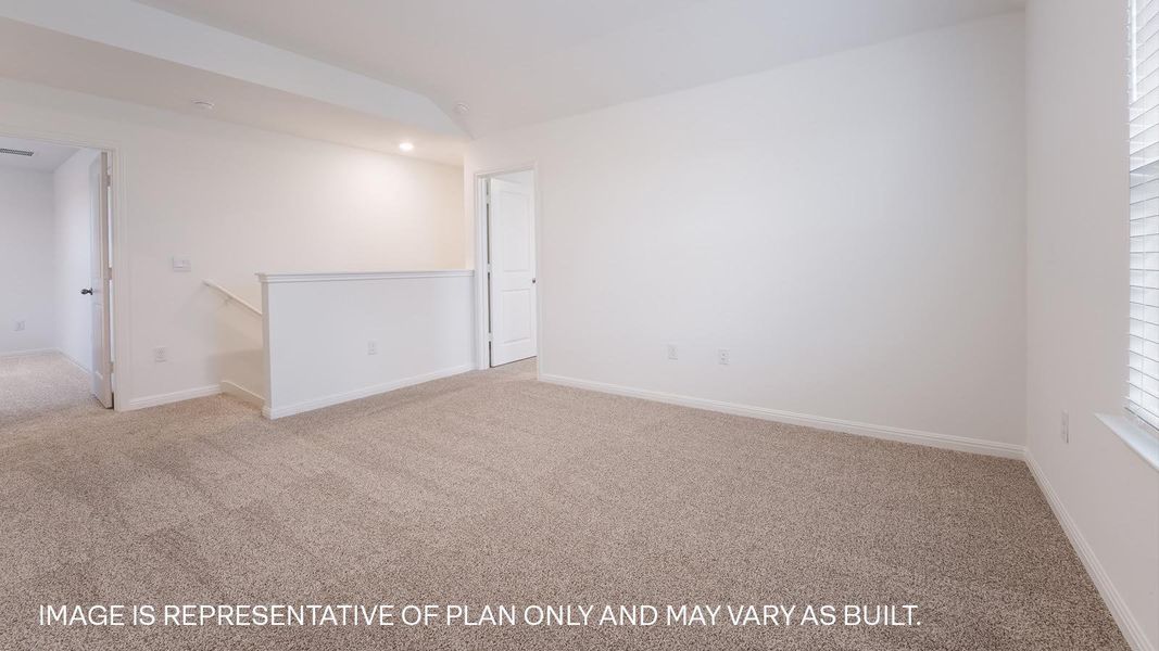 Spacious, unfurnished interior of a new home in Prairie Lakes, Buda (Image 15). Spacious, unfurnished interior of a new home in Prairie Lakes, Buda (Image 15).