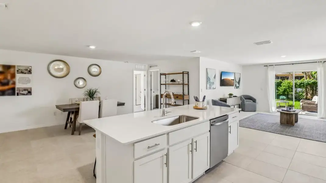 Representative furnished interior of a home built from the Marigold by Maronda Homes in Palm Bay, Palm Bay (Image 14).
