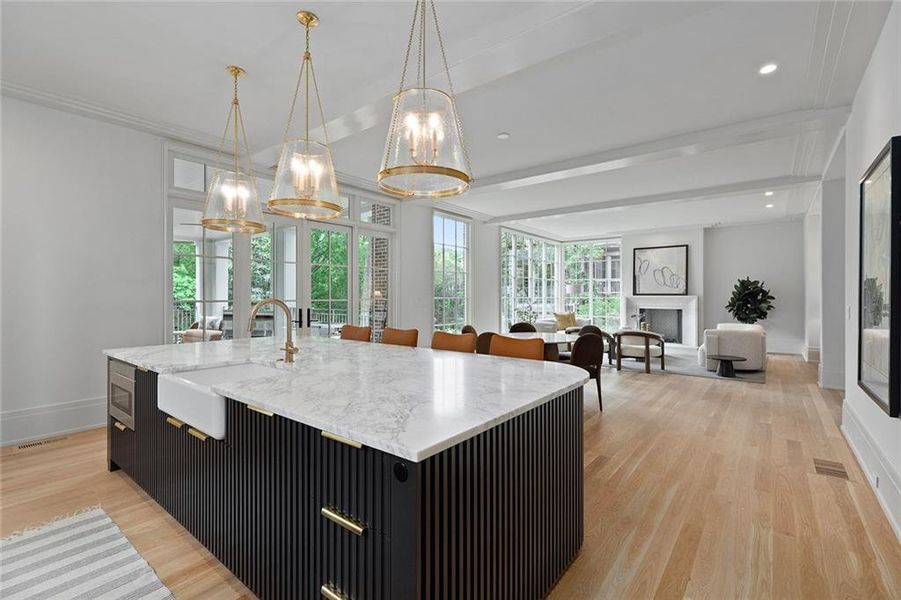 Furnished interior view inside a new home in , Atlanta (Image 53). Furnished interior view inside a new home in , Atlanta (Image 53).