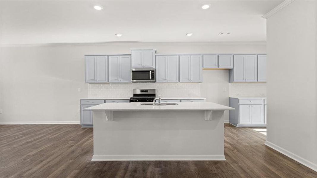 Furnished interior view inside a new home in Liberty Crossing, Braselton (Image 4).