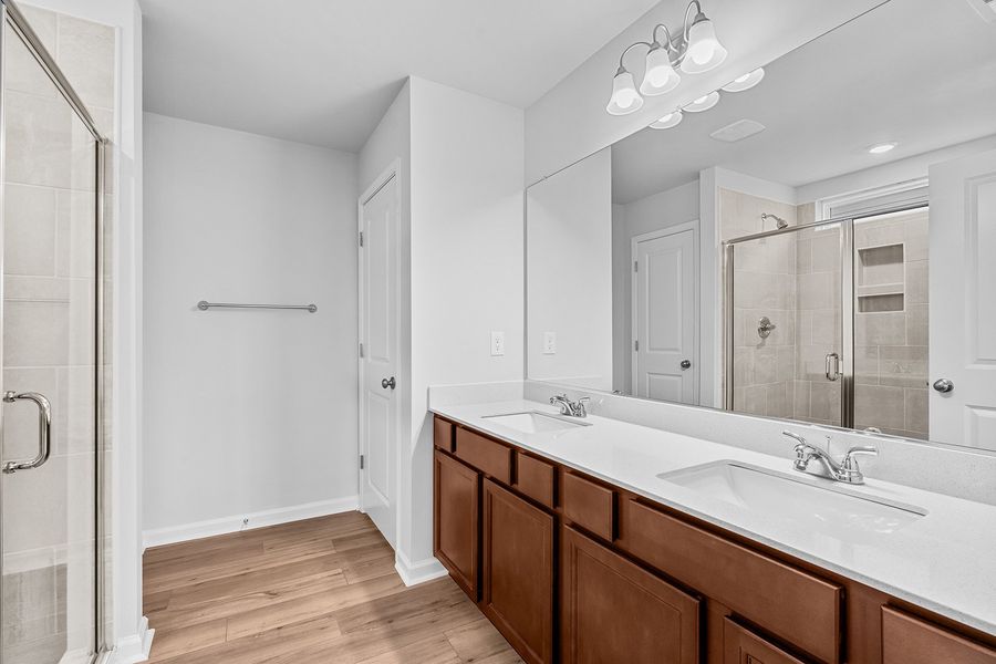 Furnished interior view inside a new home in Hanes Lake, Winston-Salem (Image 14).