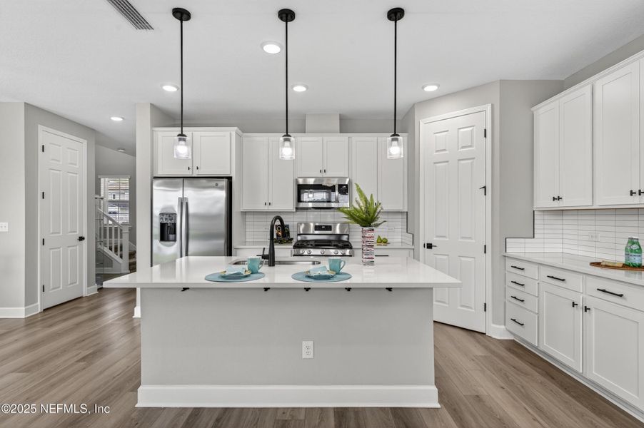Furnished interior view inside a new home in , St. Augustine (Image 7).