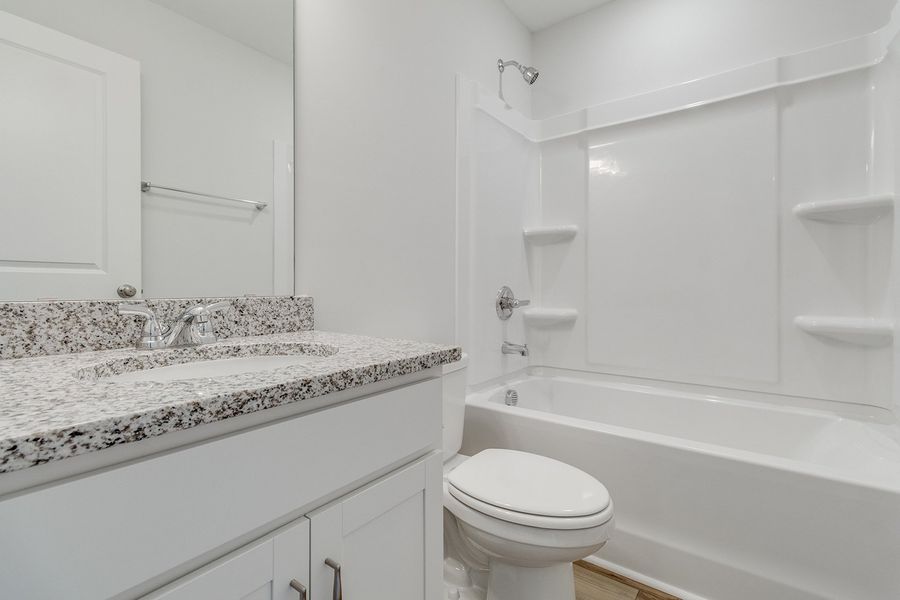 Furnished interior view inside a new home in Astoria, Columbia (Image 11).