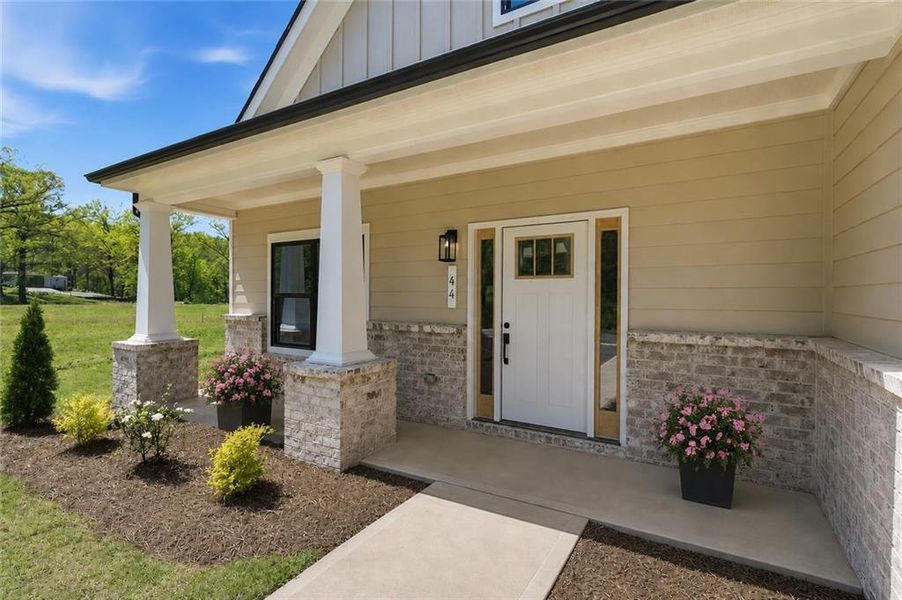 Exterior details and patio area of a home in , Emerson (Image 3).