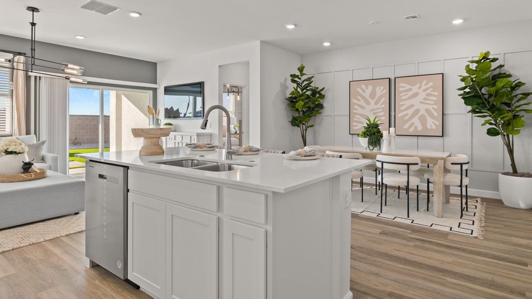Furnished interior view inside a new home in Mason Ranch, Surprise (Image 10).