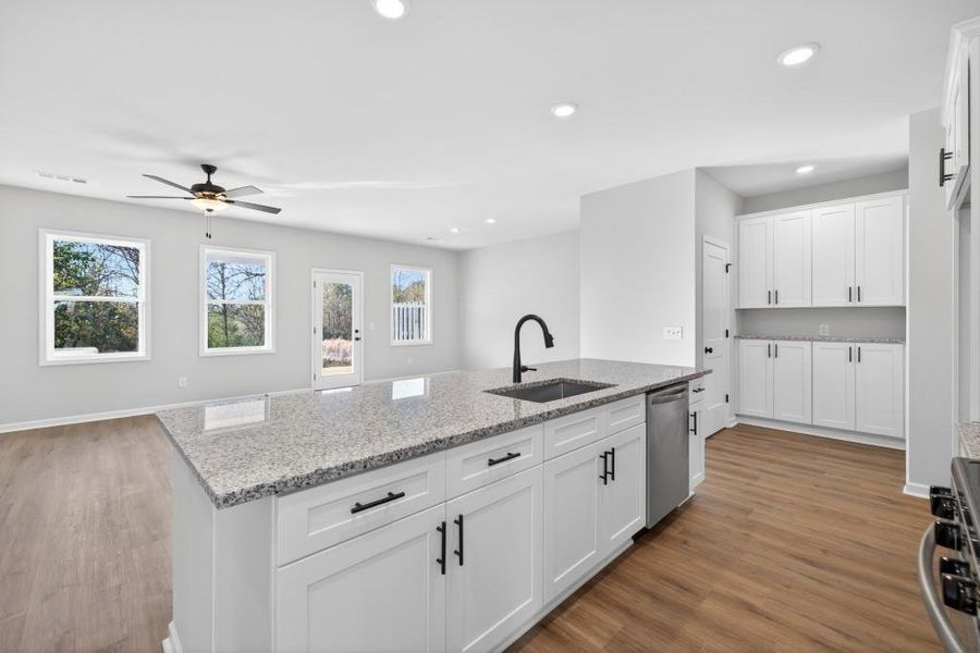 Furnished interior view inside a new home in , Commerce (Image 7).