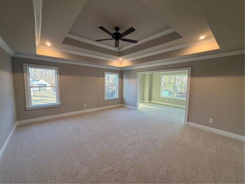Spacious, unfurnished interior of a new home in Ford Landing, Acworth (Image 42).
