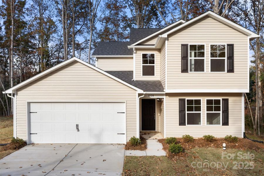 Front exterior of a new home in , Lancaster, SC, highlighting curb appeal (Image 2). Front exterior of a new home in , Lancaster, SC, highlighting curb appeal (Image 2).