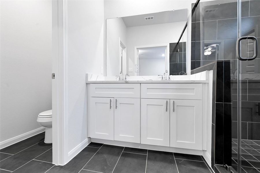 Furnished interior view inside a new home in Aldine Pines, Houston (Image 12). Furnished interior view inside a new home in Aldine Pines, Houston (Image 12).