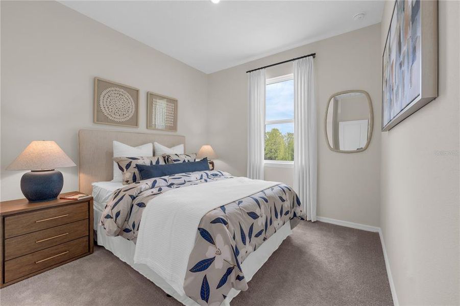 Furnished interior view inside a new home in Green Leaf, West Melbourne (Image 39).