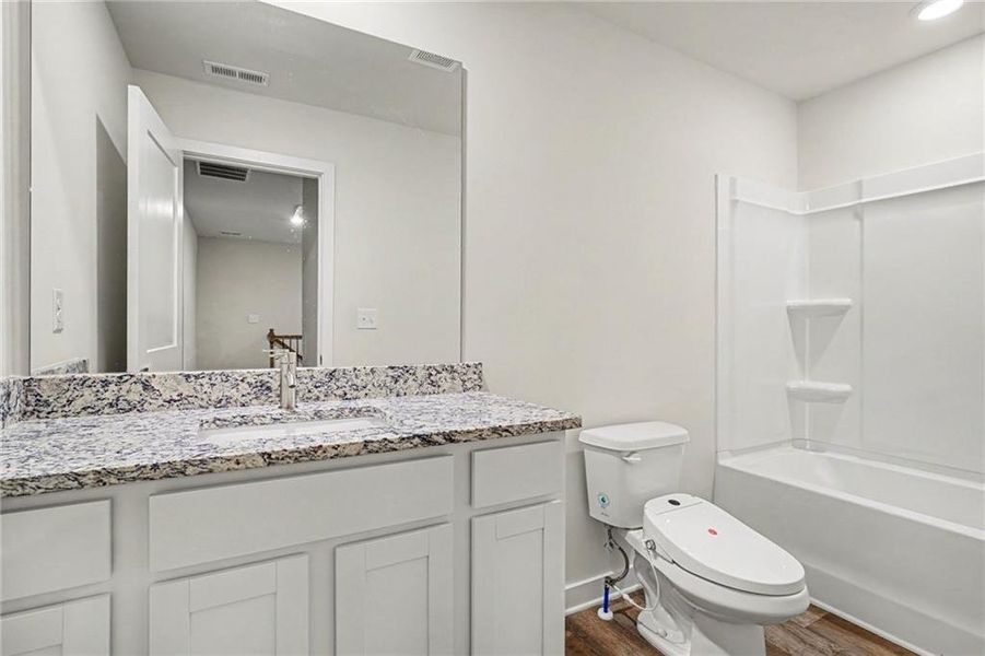 Furnished interior view inside a new home in Campground Crossing, McDonough (Image 14).