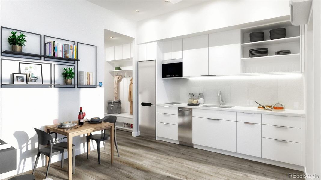 Furnished interior view inside a new home in , Frisco (Image 4).