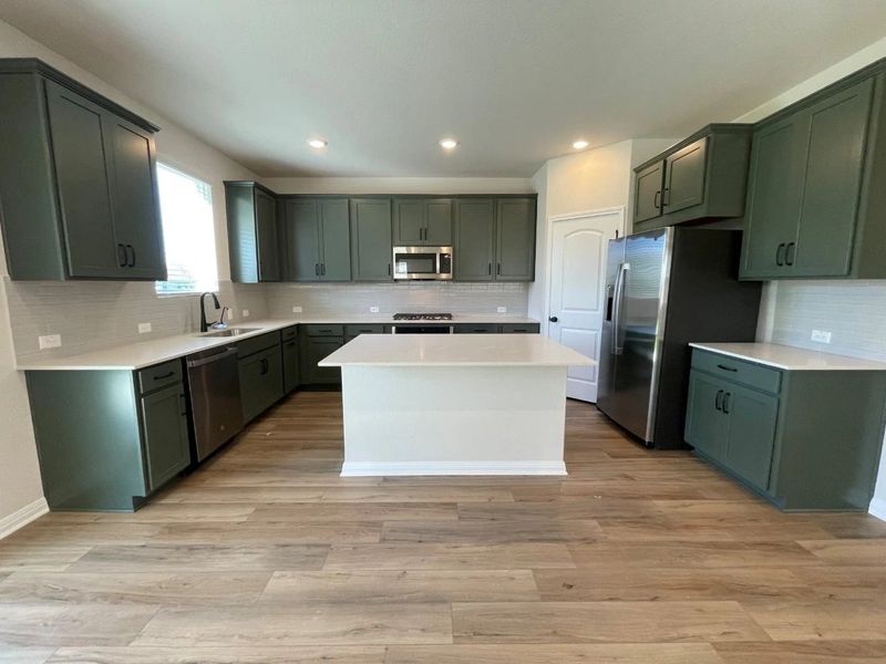Furnished interior view inside a new home in Covered Bridge, Hutto (Image 6). Furnished interior view inside a new home in Covered Bridge, Hutto (Image 6).