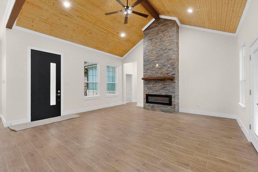 Spacious, unfurnished interior of a new home in , Trinidad (Image 19). Spacious, unfurnished interior of a new home in , Trinidad (Image 19).
