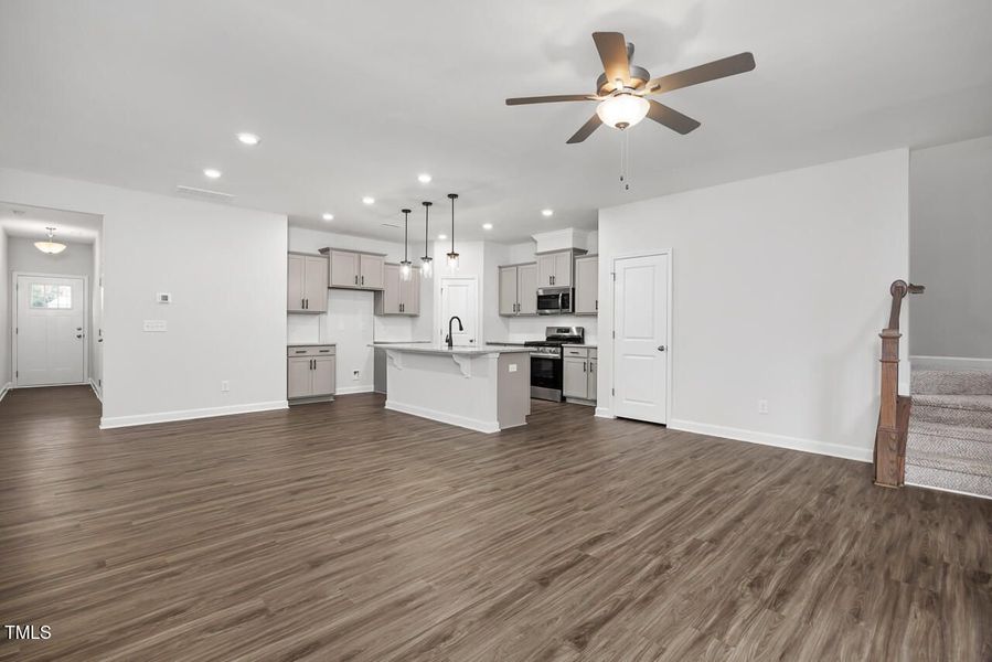 Furnished interior view inside a new home in Gregory Village Townhomes, Lillington (Image 58).