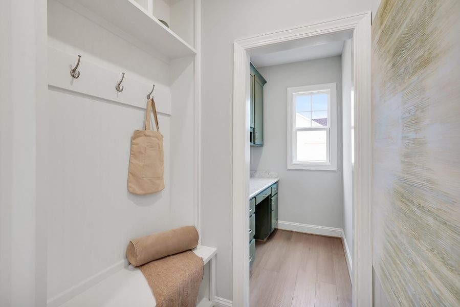 Representative furnished interior of a home built from the Pierre's Bay by Kent Homes in Oyster Harbour, Supply (Image 135).