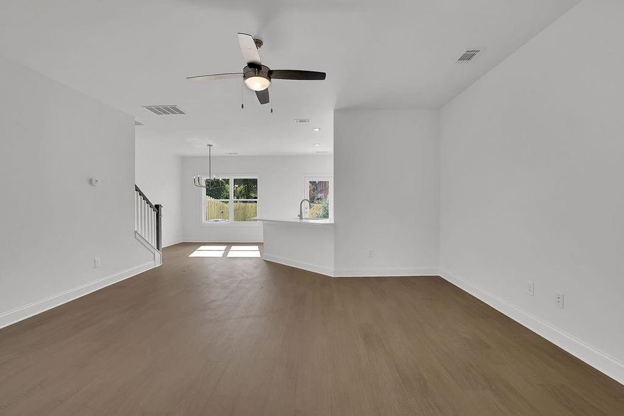 Spacious, unfurnished interior of a new home in , Ball Ground (Image 18). Spacious, unfurnished interior of a new home in , Ball Ground (Image 18).