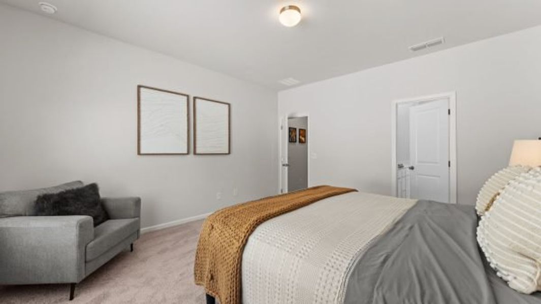 Representative furnished interior of a home built from the Elmsworth by Piedmont Residential in Clemit Harris Place, Newnan (Image 10).