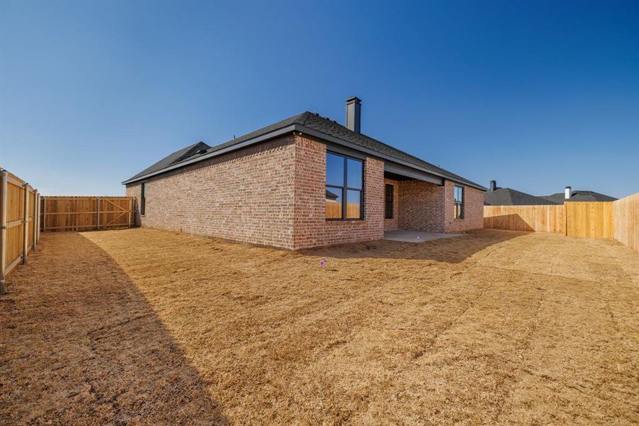 Exterior details and patio area of a home in , Abilene (Image 21). Exterior details and patio area of a home in , Abilene (Image 21).