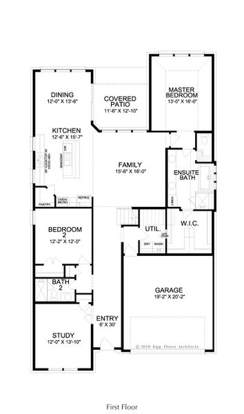 2D floor plan layout for the Madison by Landon Homes in Fields - East Village, Frisco, TX (Image 3). 2D floor plan layout for the Madison by Landon Homes in Fields - East Village, Frisco, TX (Image 3).