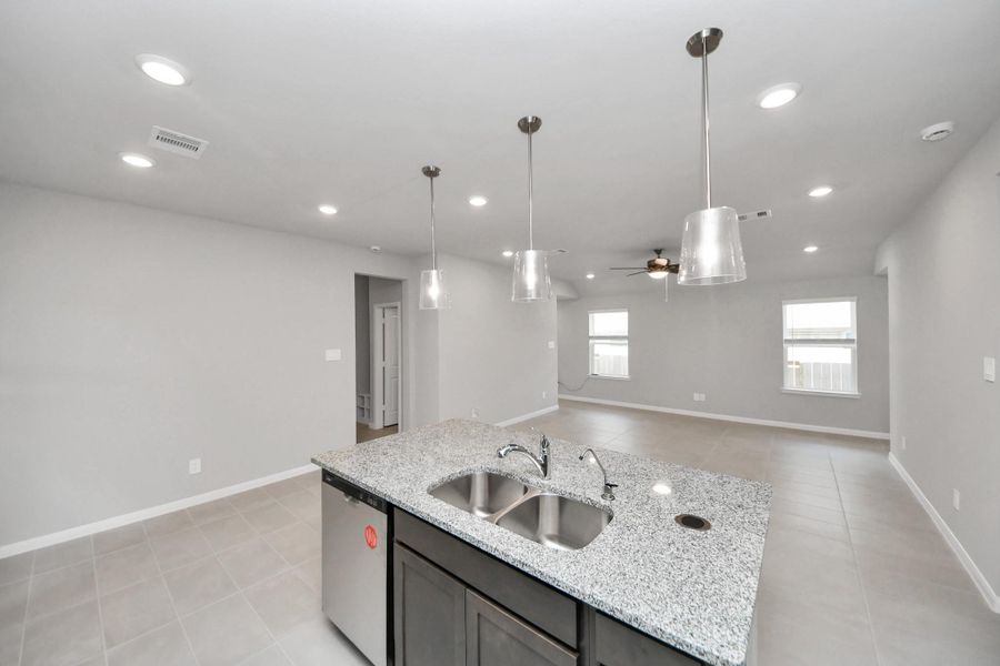 Furnished interior view inside a new home in Montgomery Ridge: Founders Collection, Conroe (Image 26).