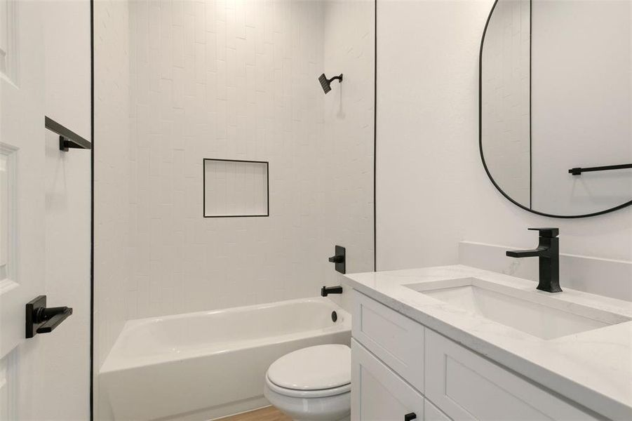 Furnished interior view inside a new home in , Rowlett (Image 7).