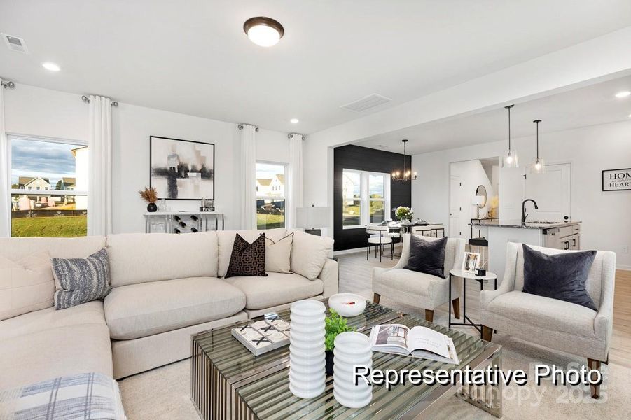 Furnished interior view inside a new home in Colvin Park, Rock Hill (Image 9).