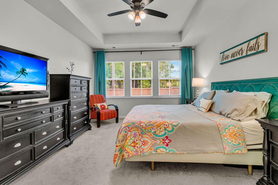 Furnished interior view inside a new home in Heron's Walk at Summers Corner, Summerville (Image 15).