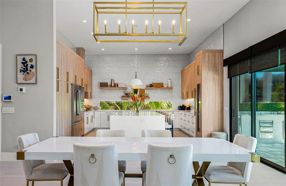 Furnished interior view inside a new home in , Sarasota (Image 25).