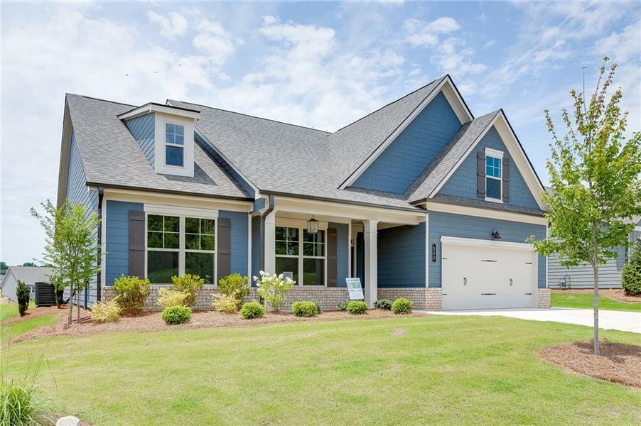 Front exterior of a new home in , Jefferson, GA, highlighting curb appeal (Image 24). Front exterior of a new home in , Jefferson, GA, highlighting curb appeal (Image 24).