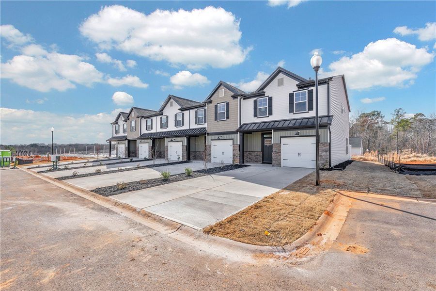 These newly constructed residences offer modern li