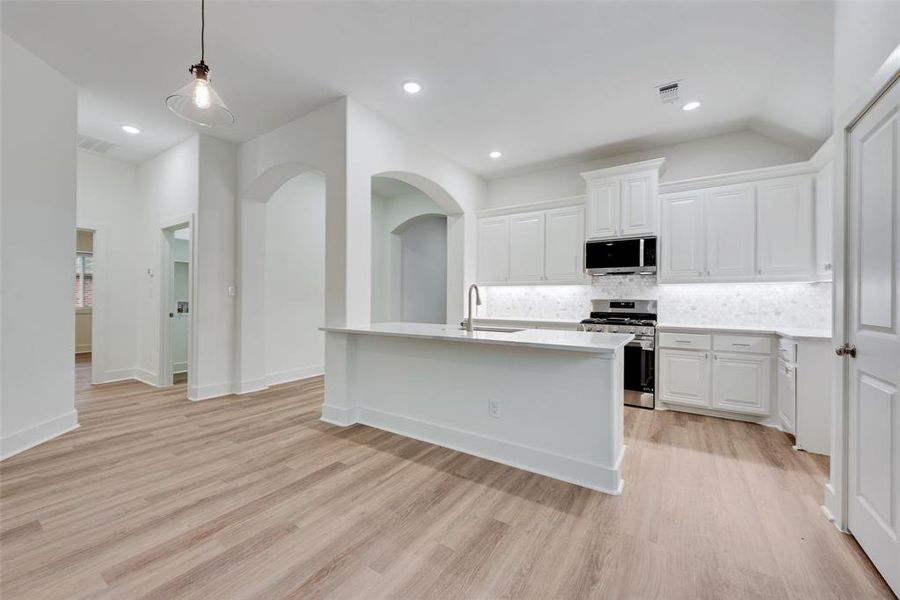 Furnished interior view inside a new home in , Sherman (Image 9).