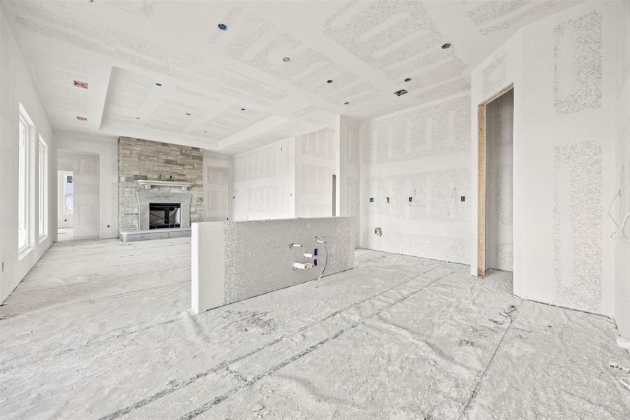 In-progress construction of a new home in , Salado, TX (Image 6).