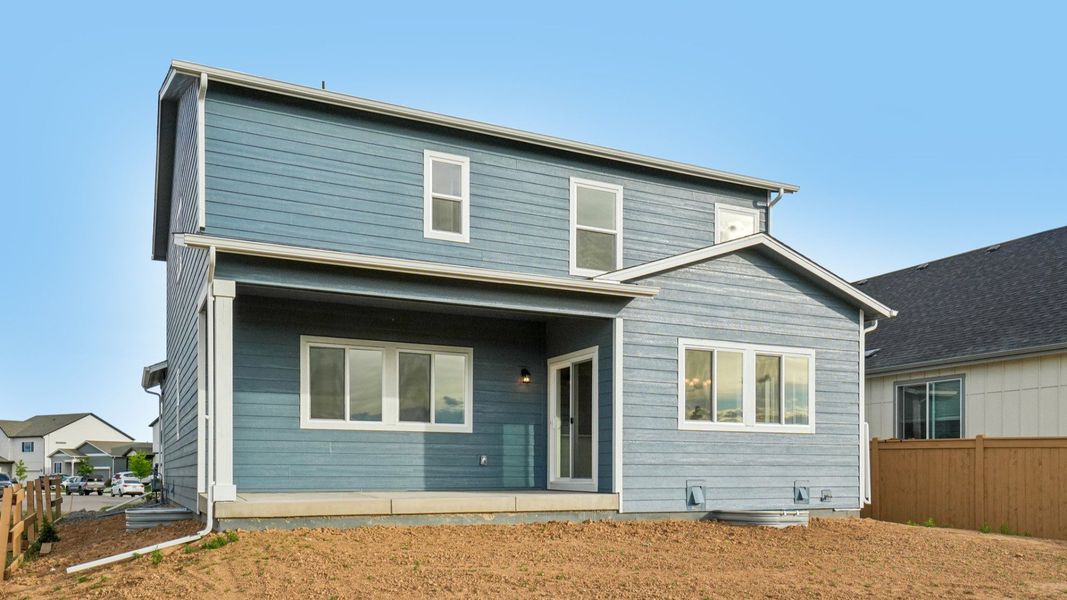 Furnished interior view inside a new home in Granary, Johnstown (Image 40).