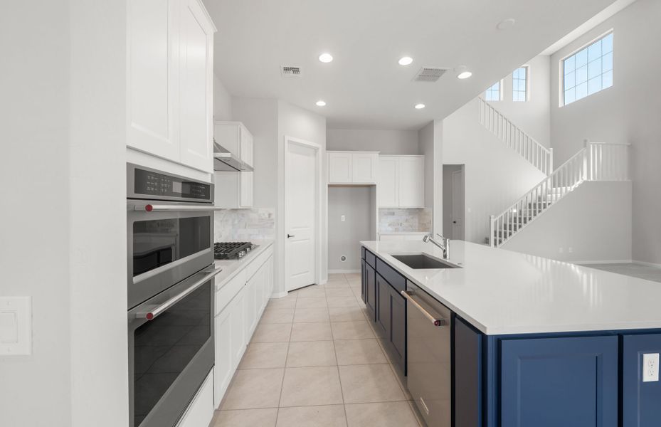 Furnished interior view inside a new home in Legado West, Queen Creek (Image 9).
