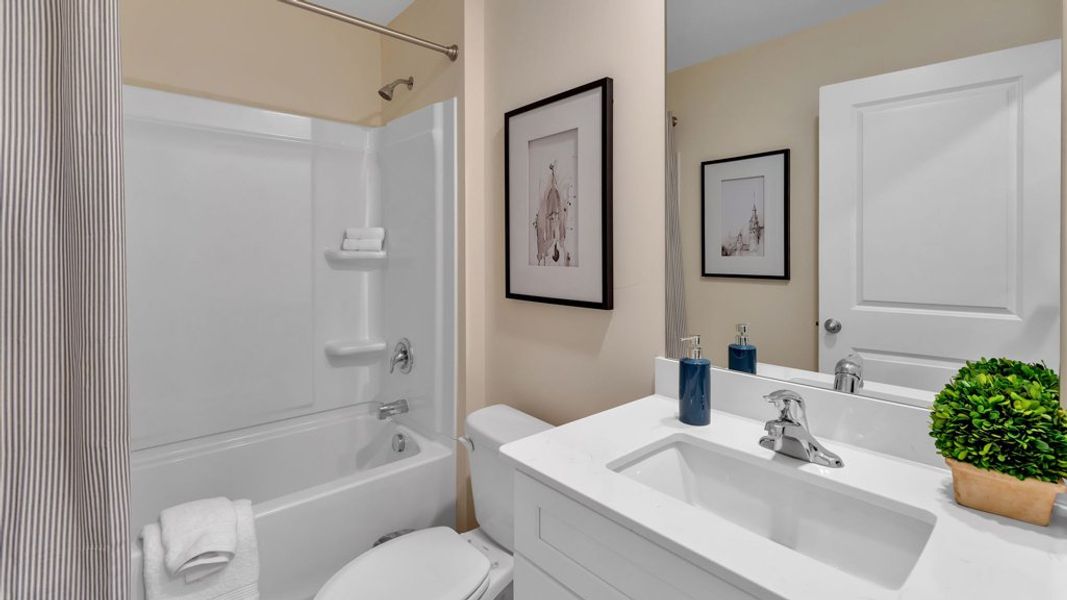 Furnished interior view inside a new home in Belhaven, Knoxville (Image 22).