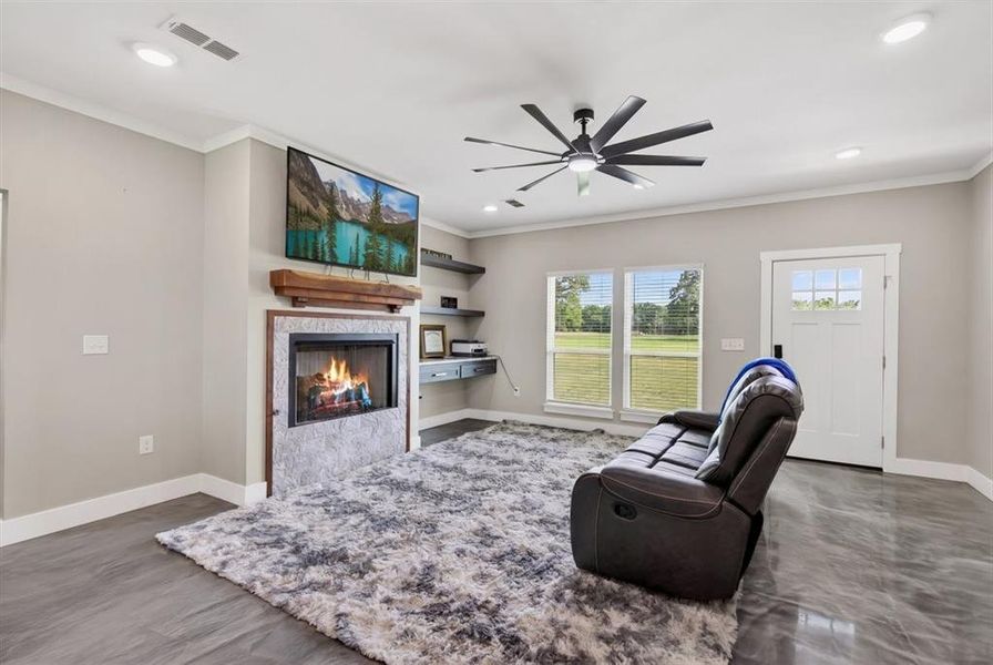 Furnished interior view inside a new home in , Athens (Image 7).