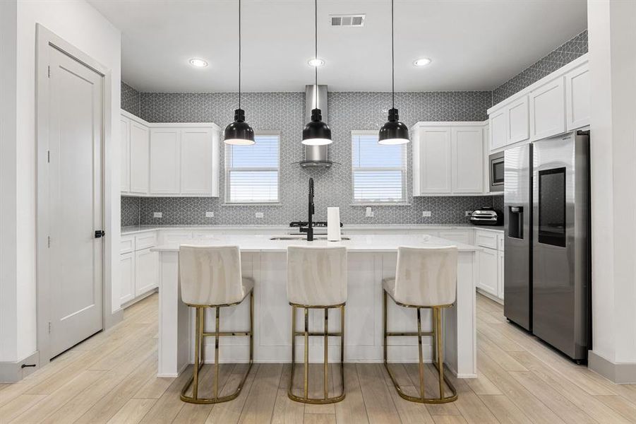 Furnished interior view inside a new home in , Dallas (Image 11). Furnished interior view inside a new home in , Dallas (Image 11).